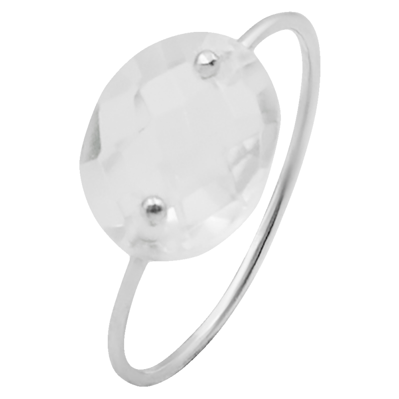Кольцо Lollipop с горным хрусталем