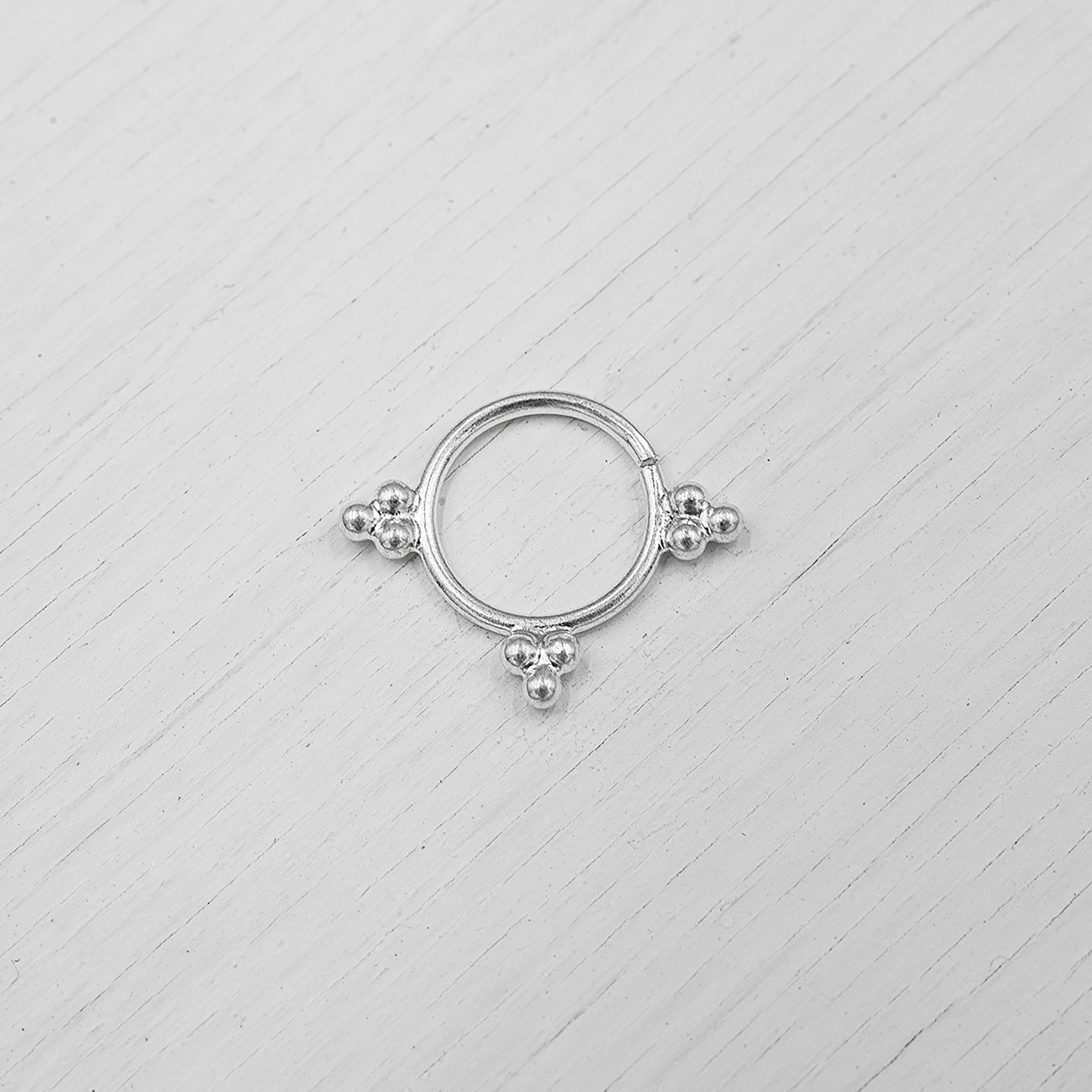 Септум из серебра 004