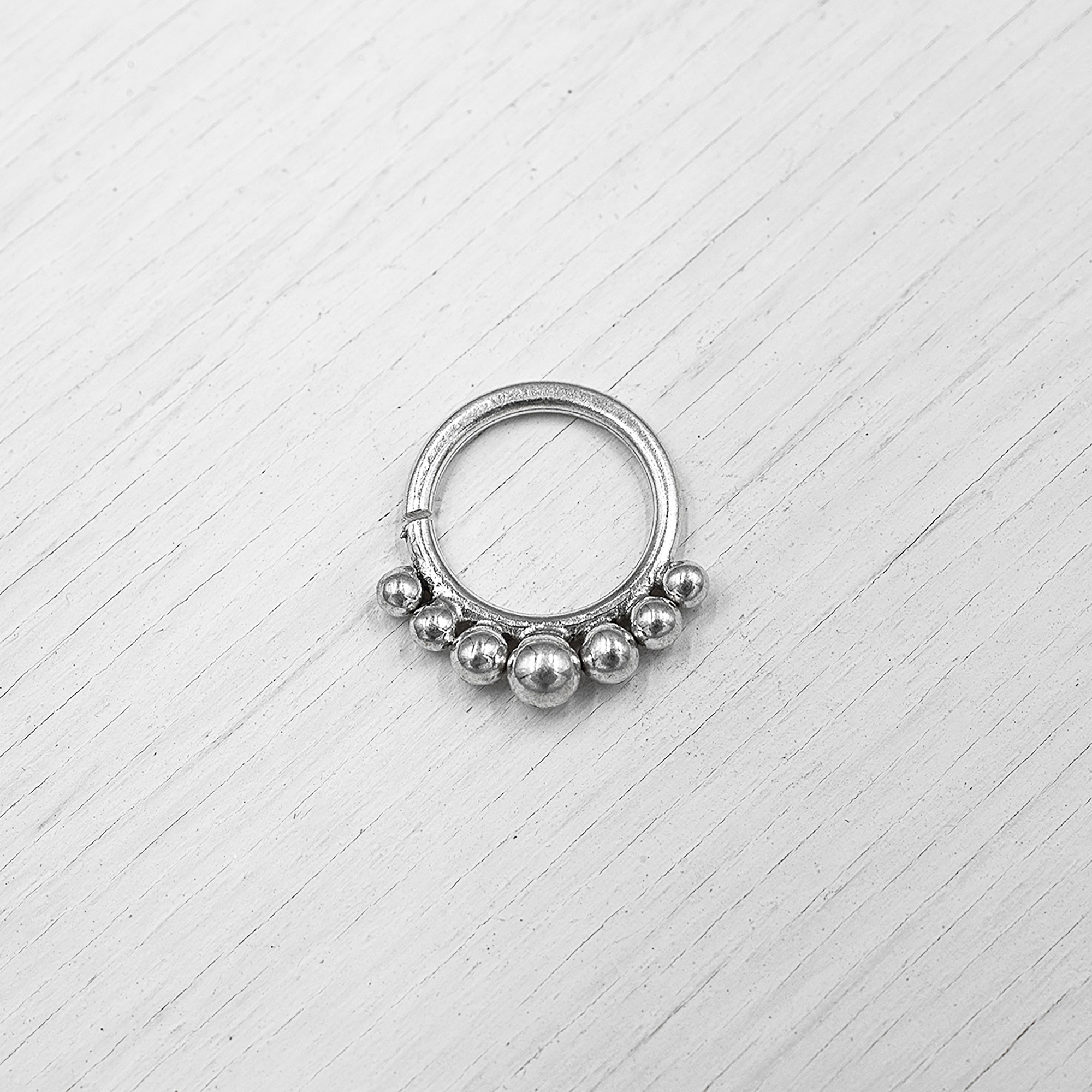 Септум из серебра 003