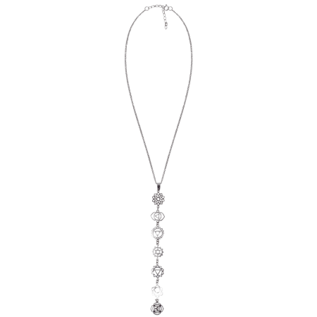 Бодичейн из серебра "Чакры"