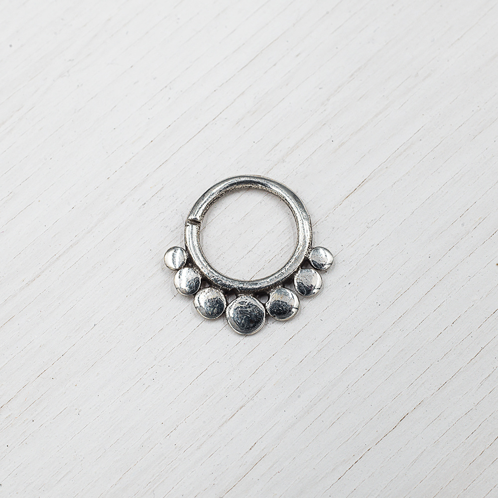 Септум из серебра 020