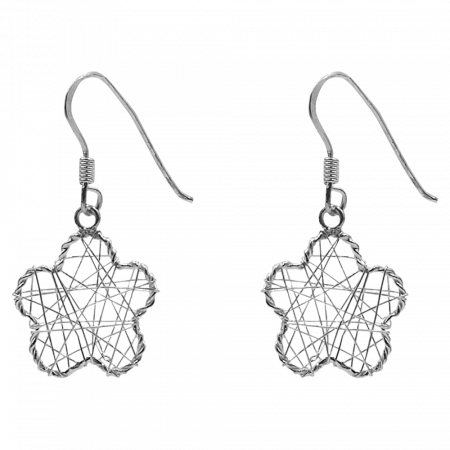 Серьги «Фракталы 4» 