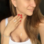 Серьги гвоздики колечки Геометрия
