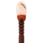 Деревянная заколка - шпилька с древесным агатом (дендрит) 7