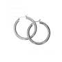 Серьги кольца широкие D40