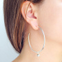 Серьги кольца D65
