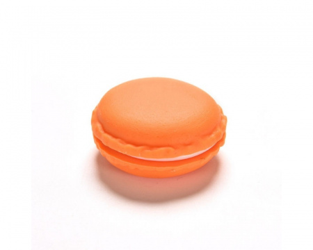 Коробочка для украшений «Макарон» оранжевая