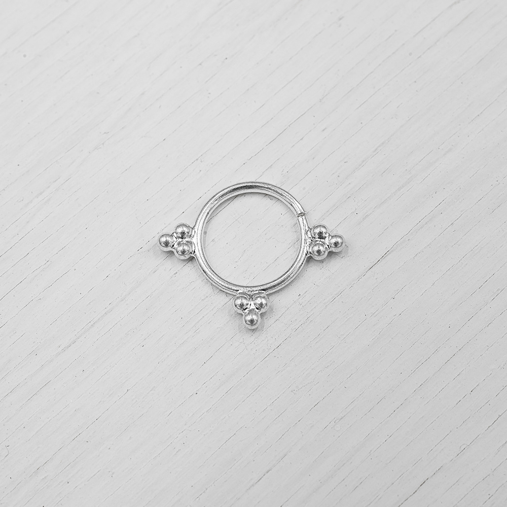 Септум из серебра 004