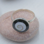 Кольцо «Shiva eye (Глаз Шивы)» Черное малое
