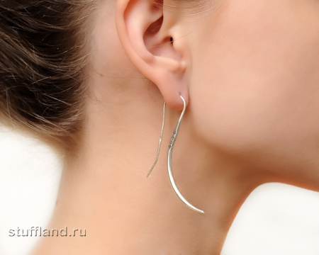 Серьги длинные «Племя»