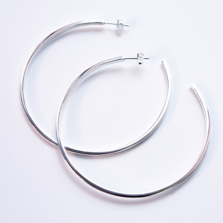 Серьги кольца D65