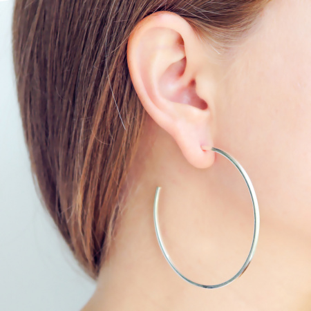 Серьги кольца D65