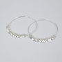 Серьги конго с монетками D50