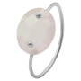 Кольцо Lollipop с розовым кварцем