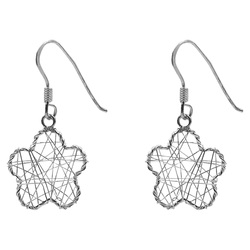 Серьги «Фракталы 4» 