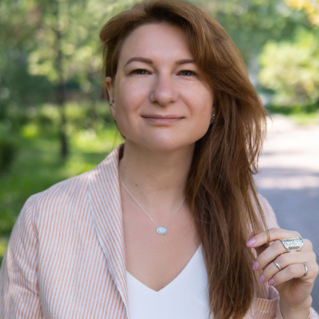 Цепочка с подвеской из ларимара